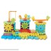 Interlocking Building Blocks and Gears 81 Pcs Construction Toy Set for Children Kids Boys Girls Motorized Spinning Wheels Build Variations with Funny Puzzle Bricks Gear Wheels Brand Ideas In Life B01BL2BBRQ